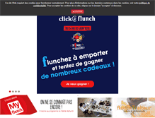 Tablet Screenshot of flunch.fr